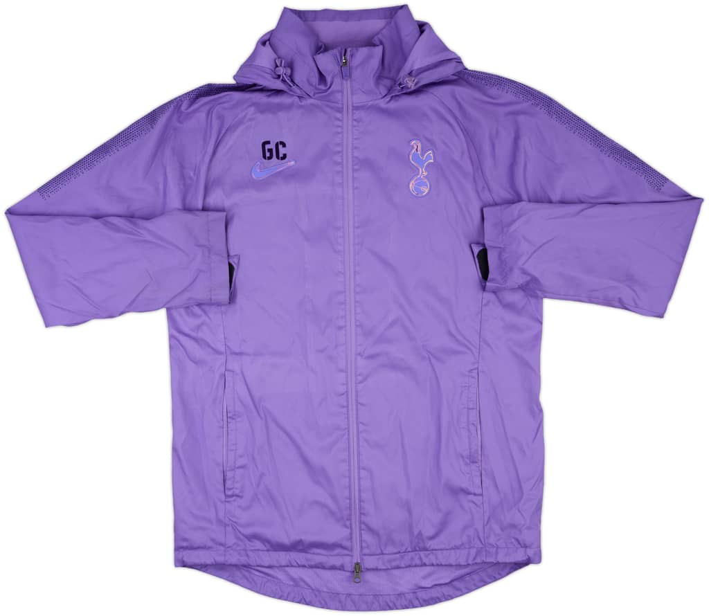 2019-20 Tottenham Staff Issue Hooded Rain Jacket 'GC'
