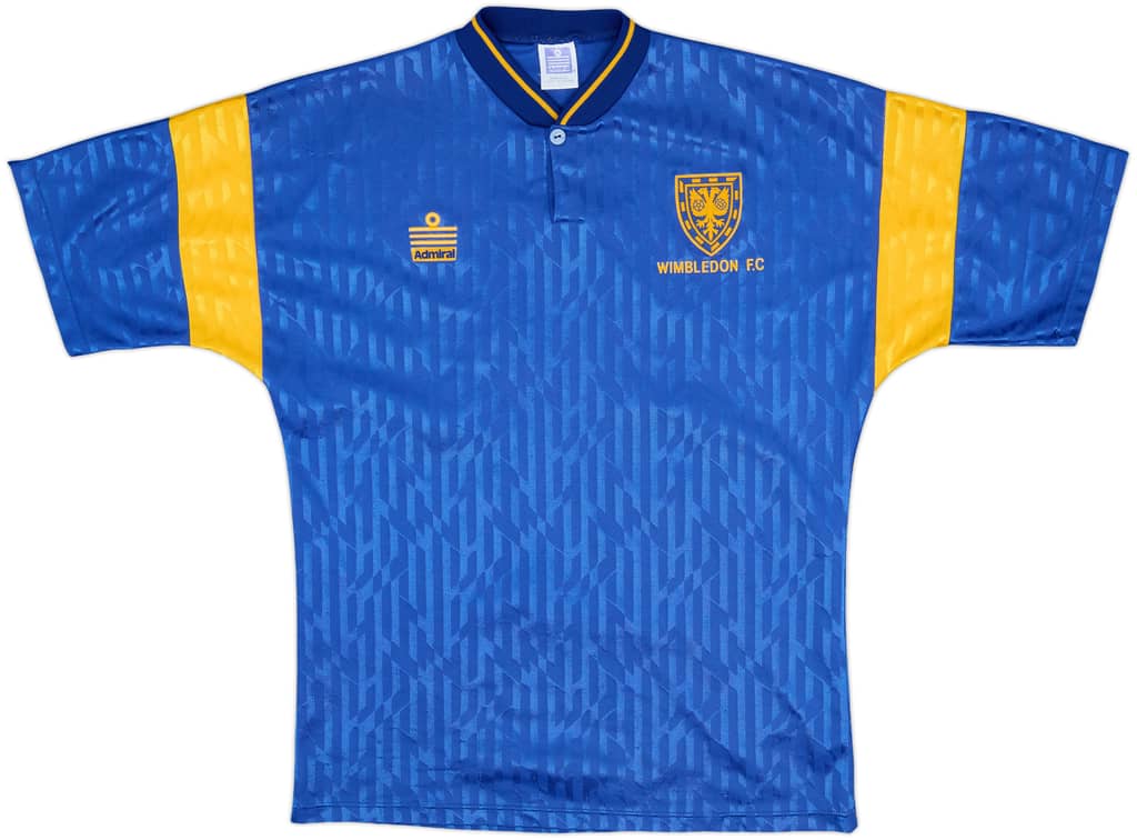 1991-92 Wimbledon Home Shirt - 8/10 - (M)