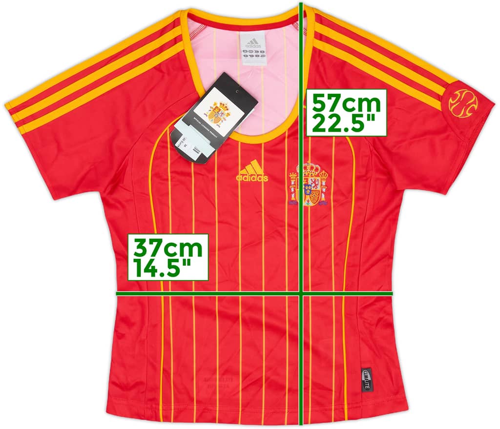2006-08 Spain Home Shirt (Women's S)