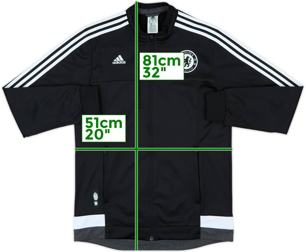 2015-16 Chelsea adidas Track Jacket - 8/10 - (M)