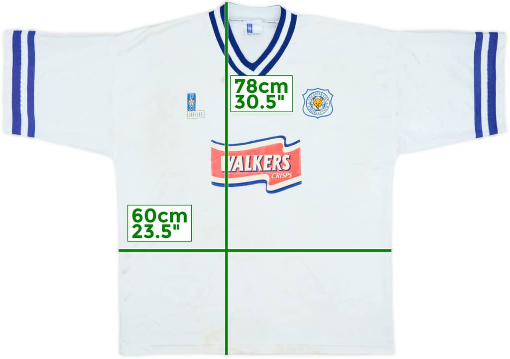 1996-98 Leicester Away Shirt - 5/10 - (XL)