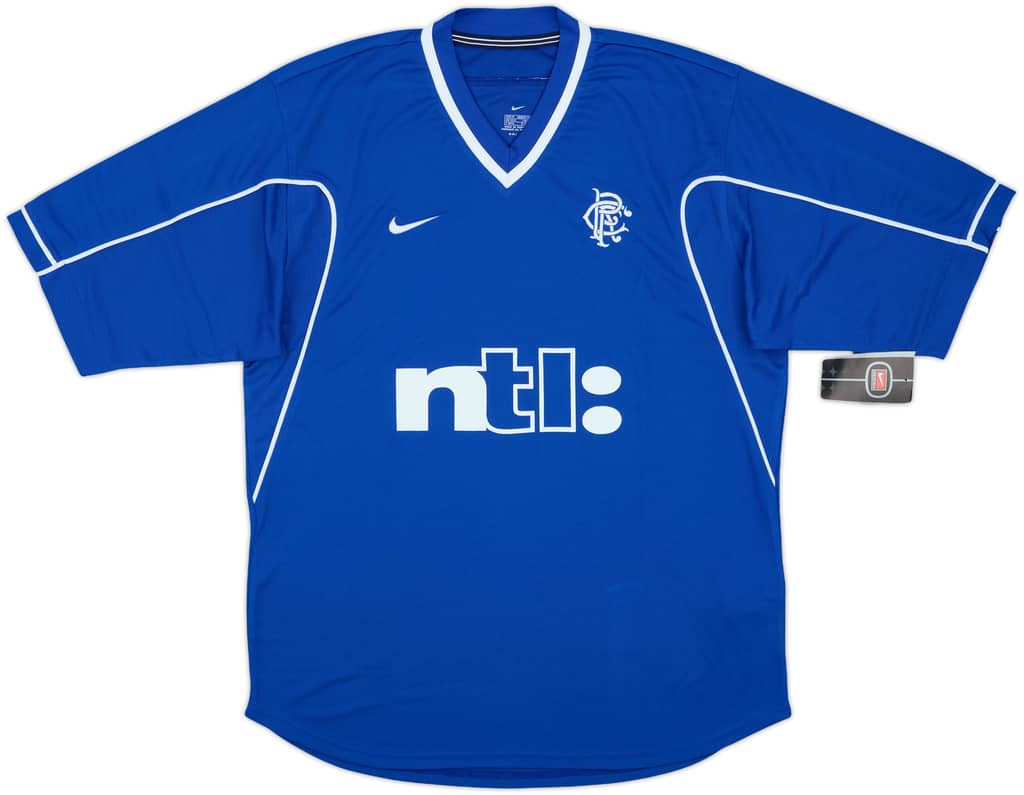 1999-01 Rangers Player Issue Home Shirt (M)
