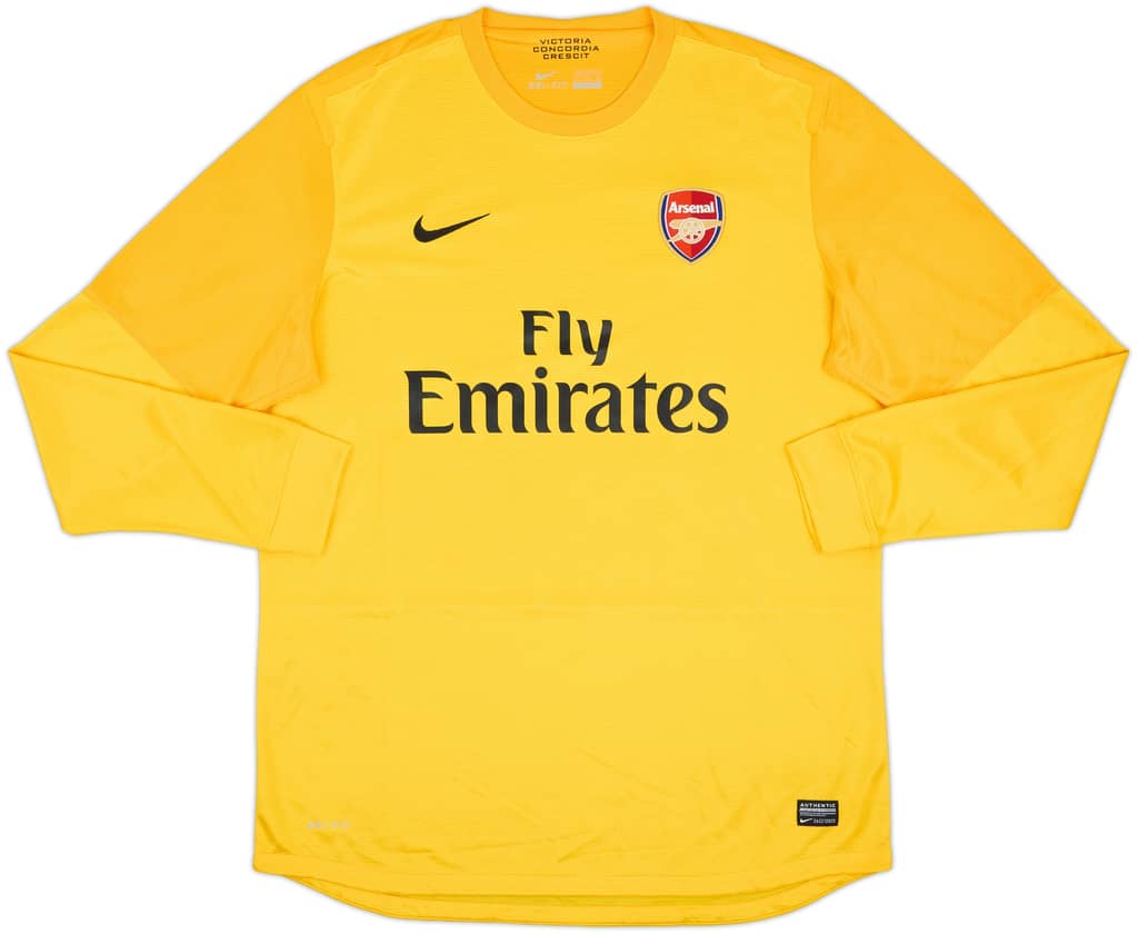 2013-14 Arsenal Player Issue GK Shirt - 9/10 - (XXL)