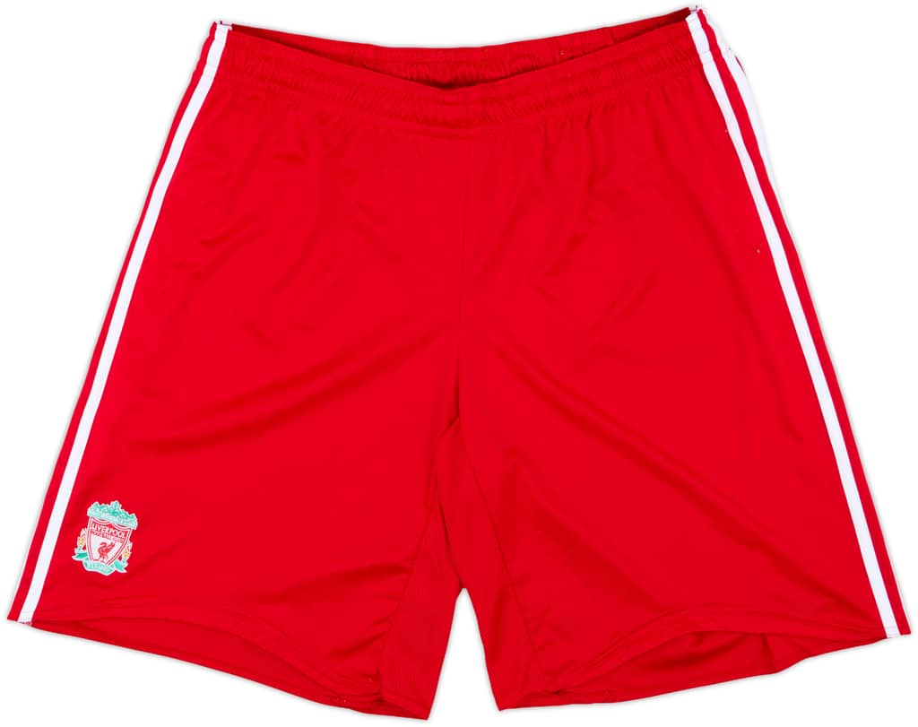 2008-10 Liverpool Home Shorts - 8/10 - (XXL)