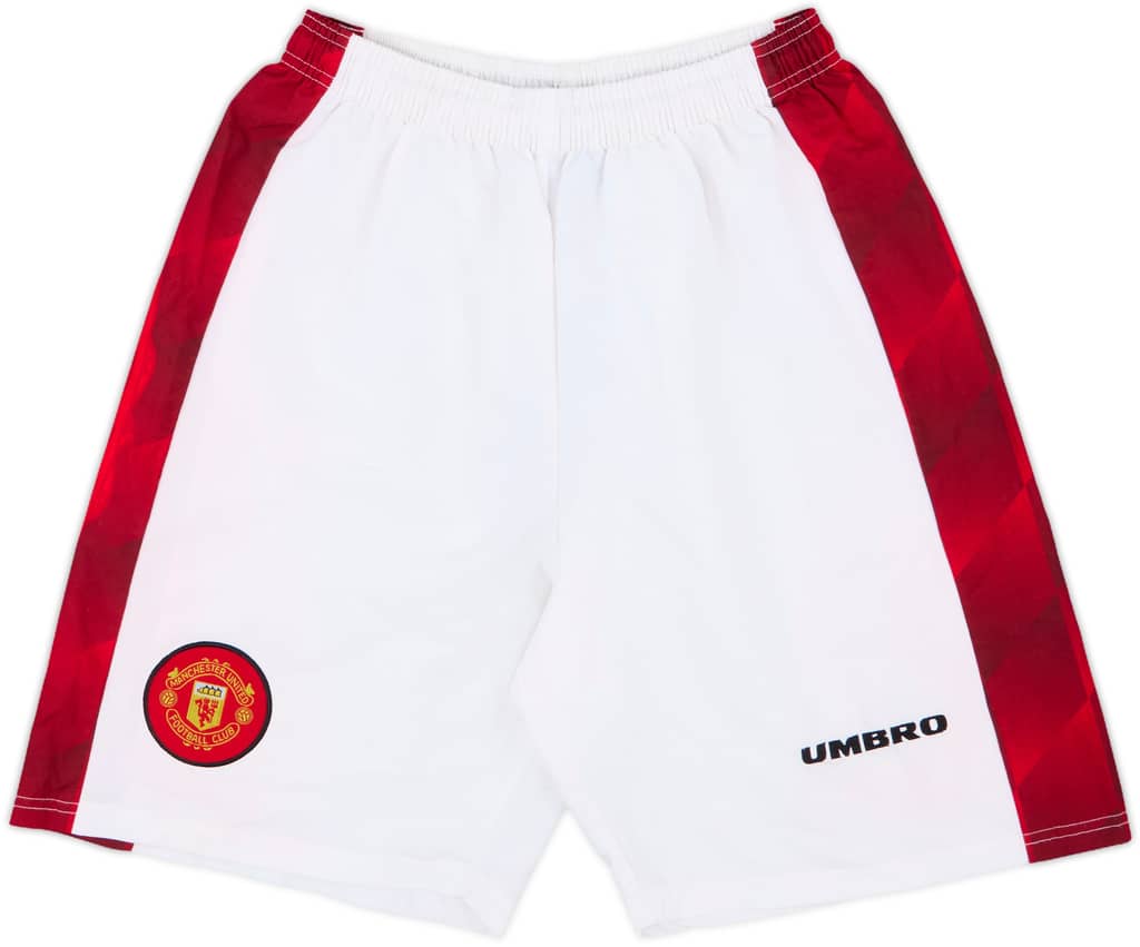 1996-97 Manchester United Home Shorts - 6/10 - (M)