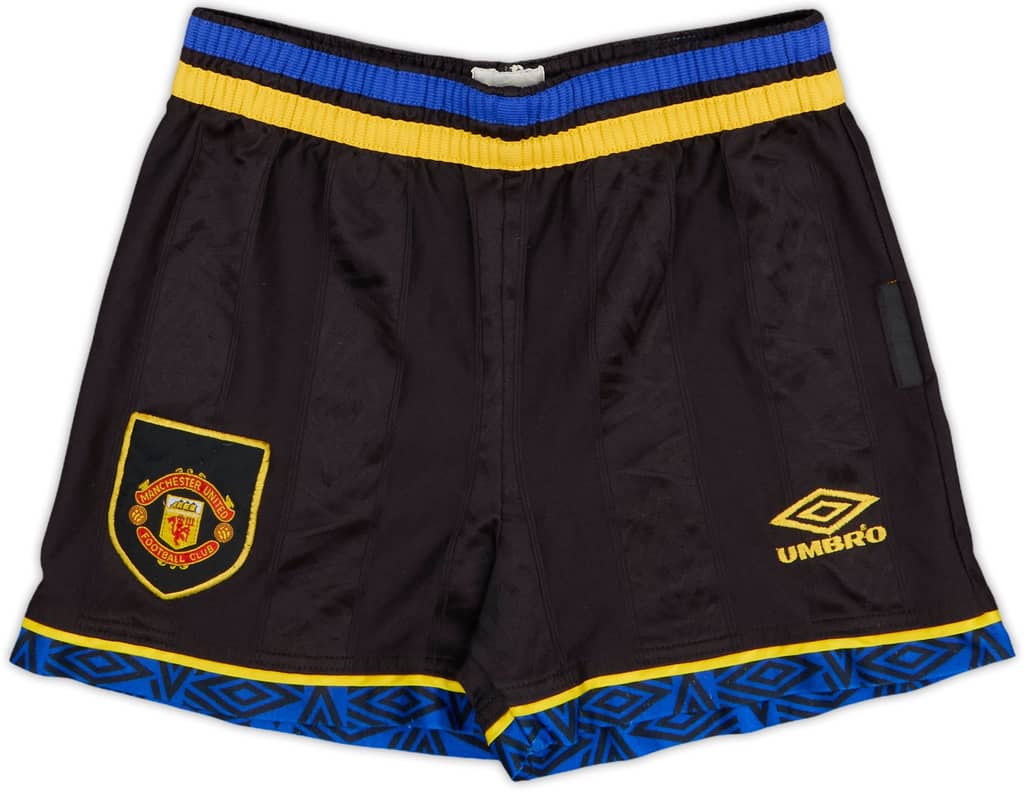 1993-95 Manchester United Away Shorts - 6/10 - (XL.Boys)