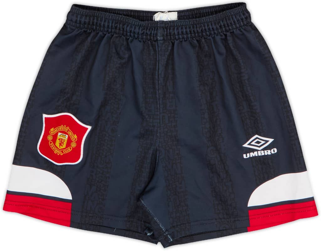1994-96 Manchester United Alternate Home Shorts - 8/10 - (XS)