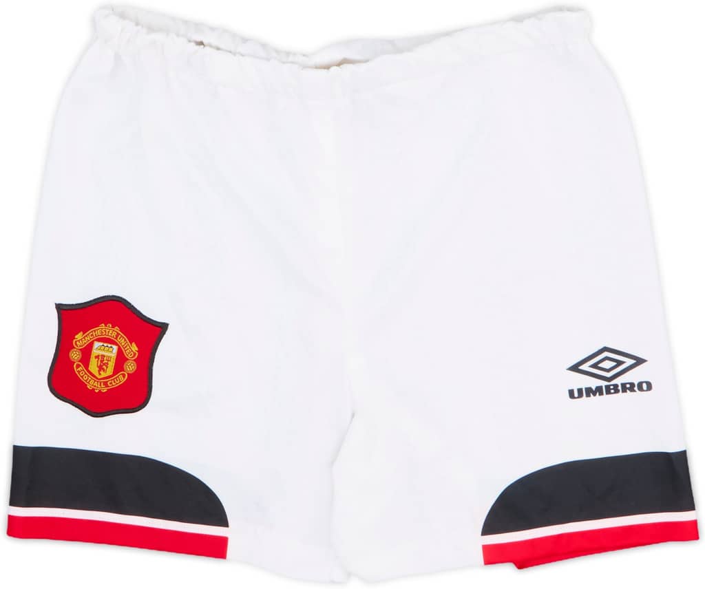 1994-96 Manchester United Home Shorts - 4/10 - (S)
