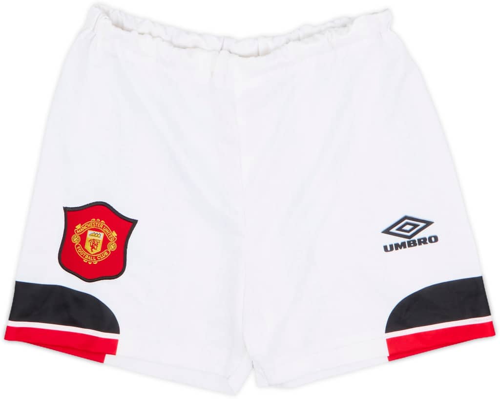 1994-96 Manchester United Home Shorts - 4/10 - (S)