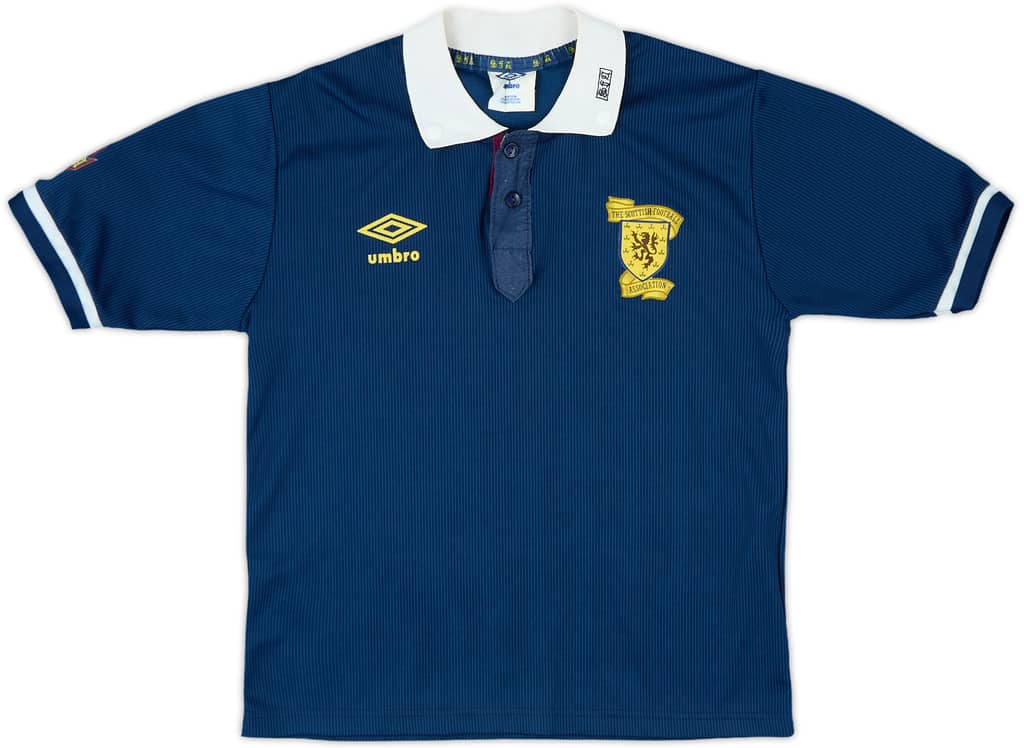 1988-90 Scotland Home Shirt - 9/10 - (M.Boys)