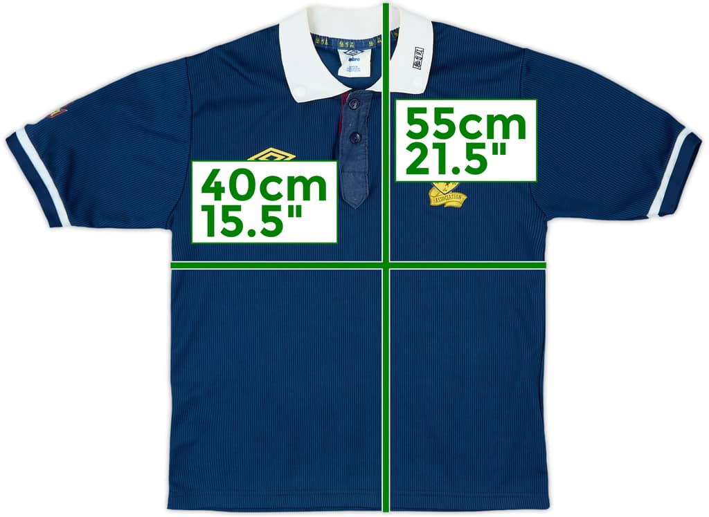 1988-90 Scotland Home Shirt - 9/10 - (M.Boys)