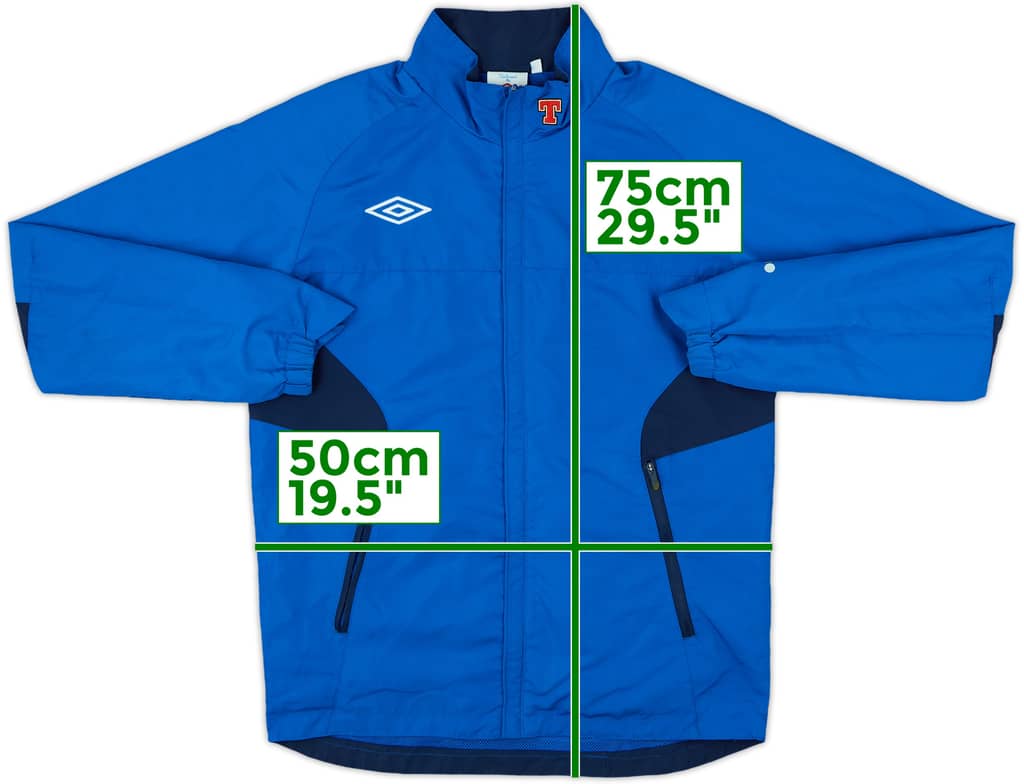 2010-11 Rangers Umbro Track Jacket - 7/10 - (S)