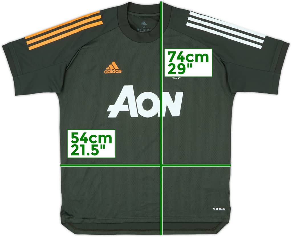 2020-21 Manchester United adidas Training Shirt - 8/10 - (M)