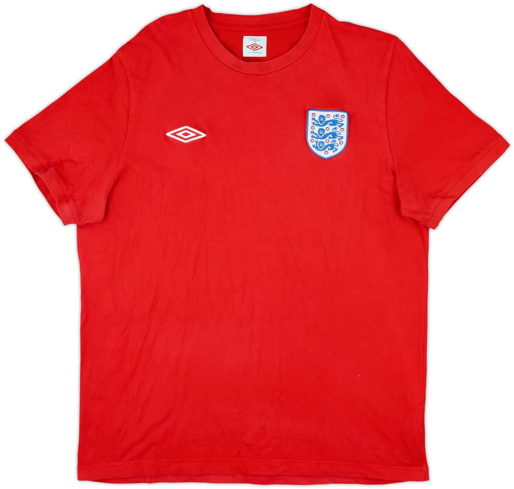 2010-11 England Umbro Training Shirt - 9/10 - (L)