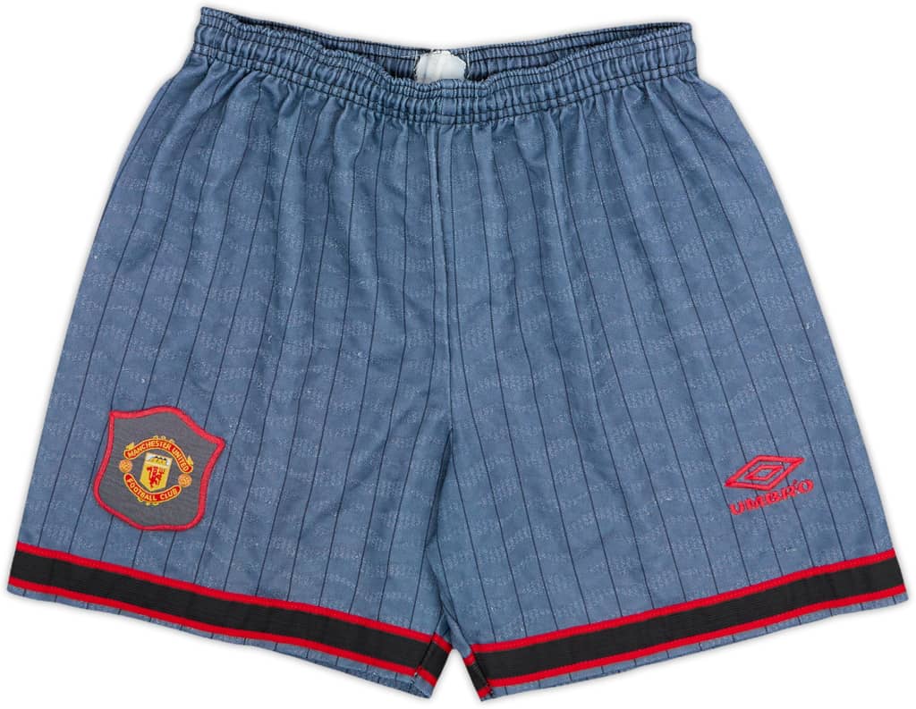 1995-96 Manchester United Away Shorts - 6/10 - (S)