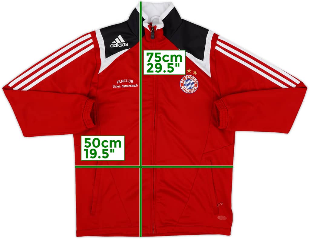 2007-08 Bayern Munich adidas Track Jacket - 8/10 - (XL.Boys)