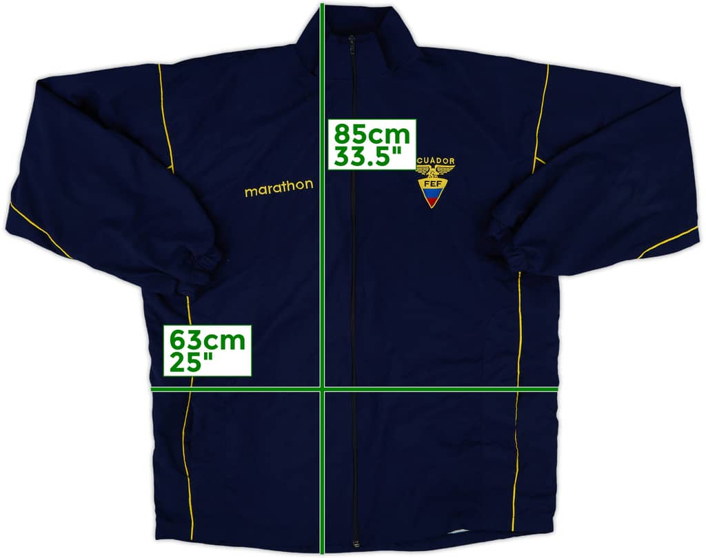 2002-03 Ecuador Marathon Track Jacket - 8/10 - (XL)