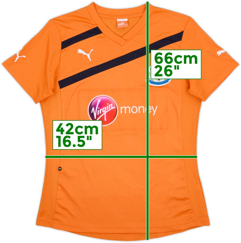 2011-12 Newcastle Away Shirt - 9/10 - (Women's M)