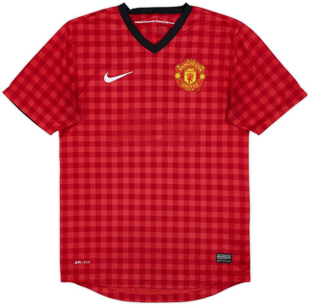 2012-13 Manchester United Home Shirt - 4/10 - (S)