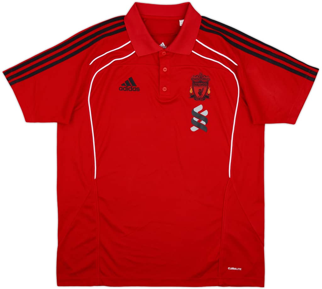 2010-11 Liverpool adidas Polo Shirt - 10/10 - (XL)