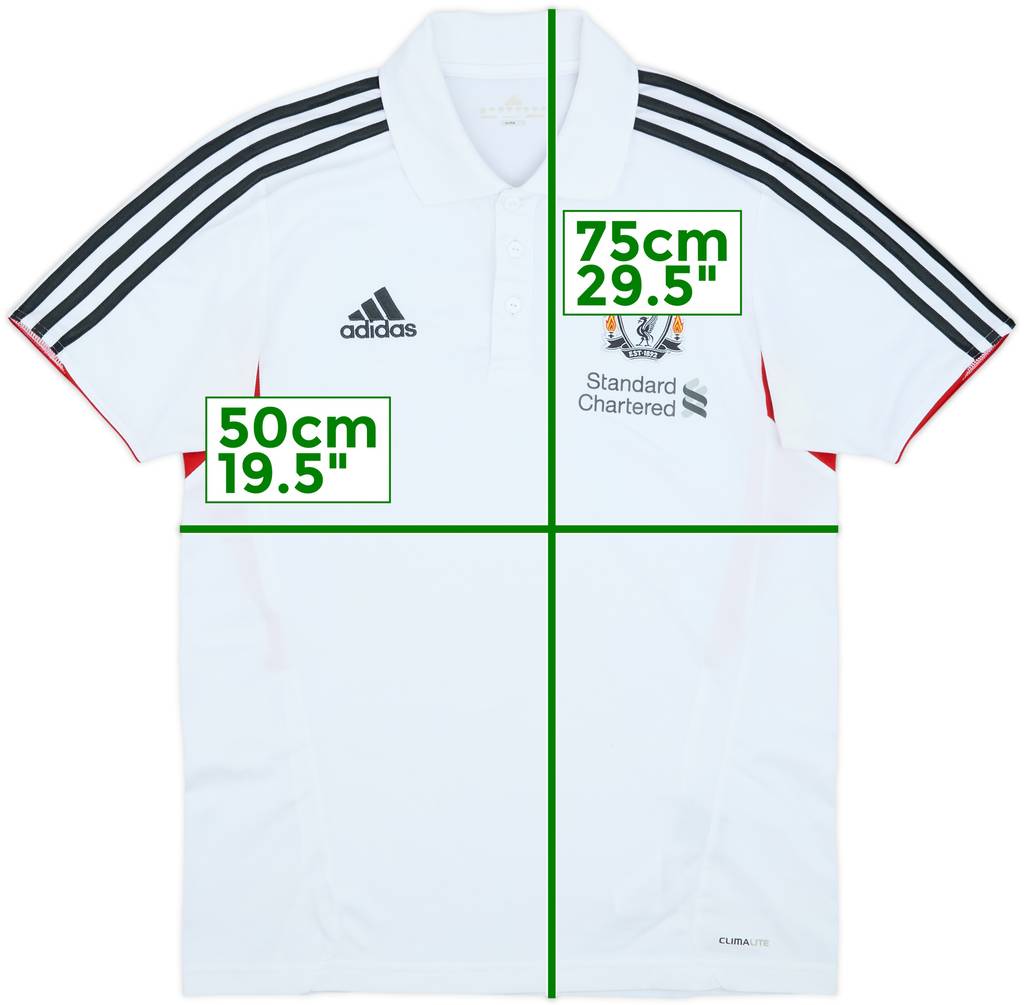 2011-12 Liverpool adidas Polo Shirt - 6/10 - (M)