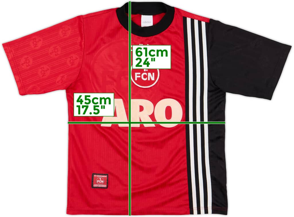 1997-98 Nurnberg Home Shirt - 9/10 - (Y)