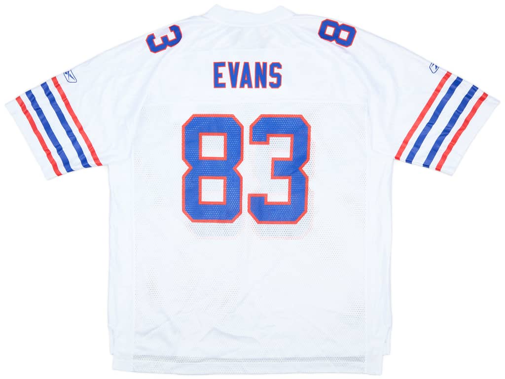 2009 Buffalo Bills Evans #83 Reebok On Field Alternate Jersey (Excellent) XXL
