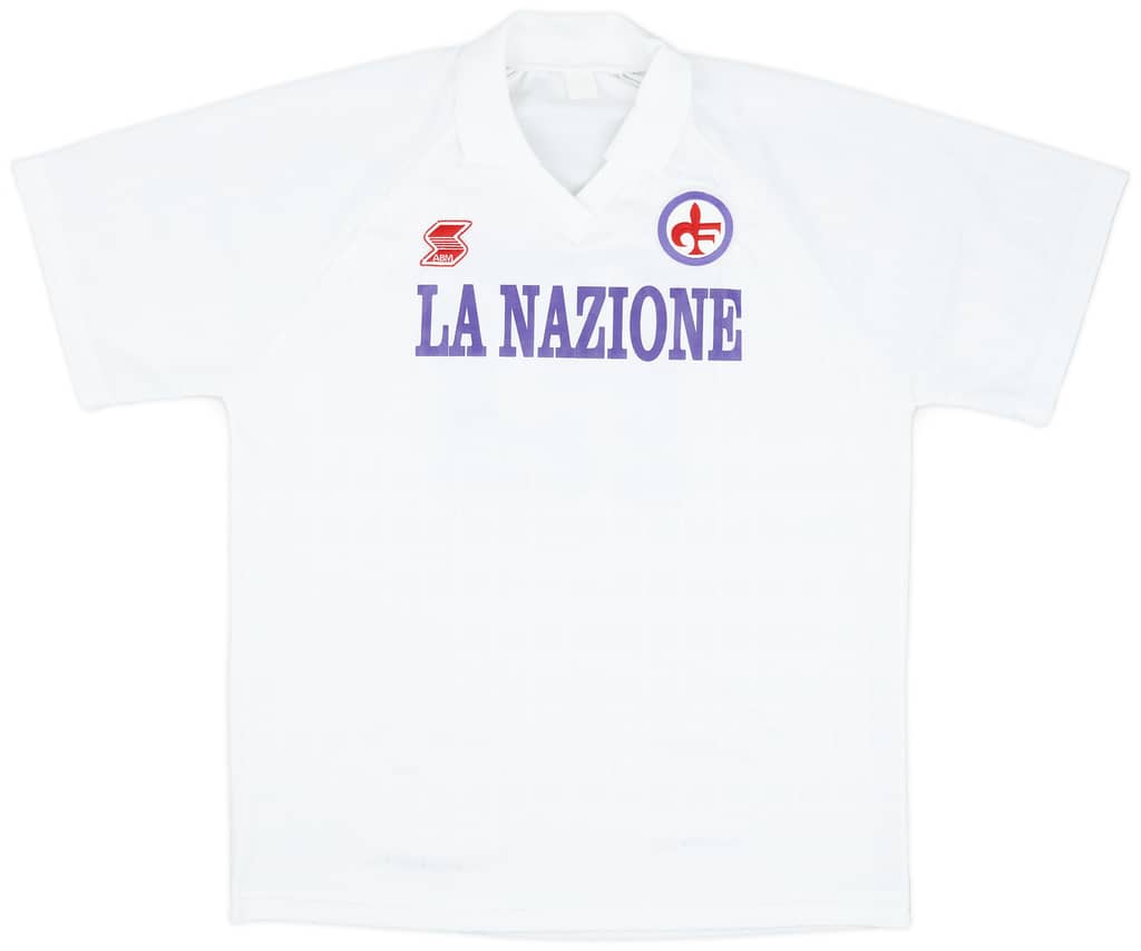 1989-90 Fiorentina Away Shirt #10 - 7/10 - (XL)
