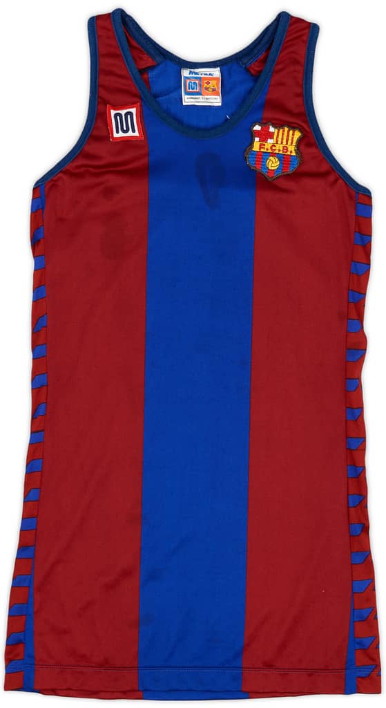 1984-89 Barcelona Meyba Training Vest - 5/10 - (L)