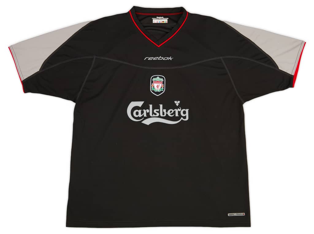 2002-04 Liverpool Away Shirt Gerrard #17