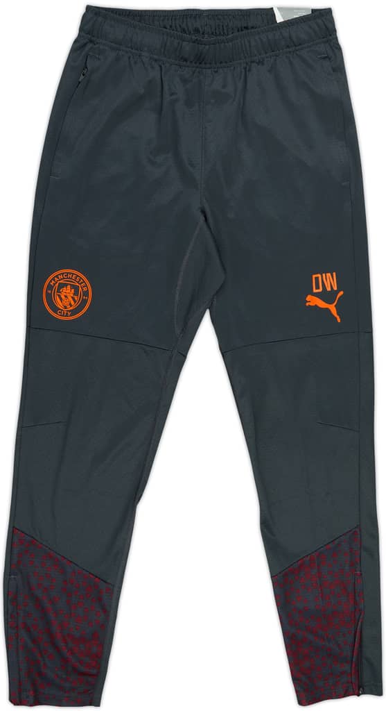 2023-24 Manchester City Staff Issue Puma Training Pants/Bottoms (M)