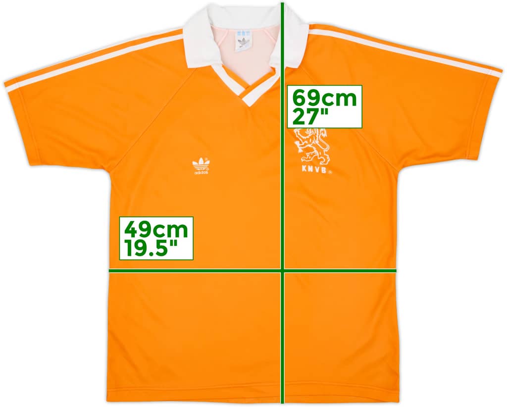 1990-92 Países Bajos Camiseta Local - 8/10 - (XS)