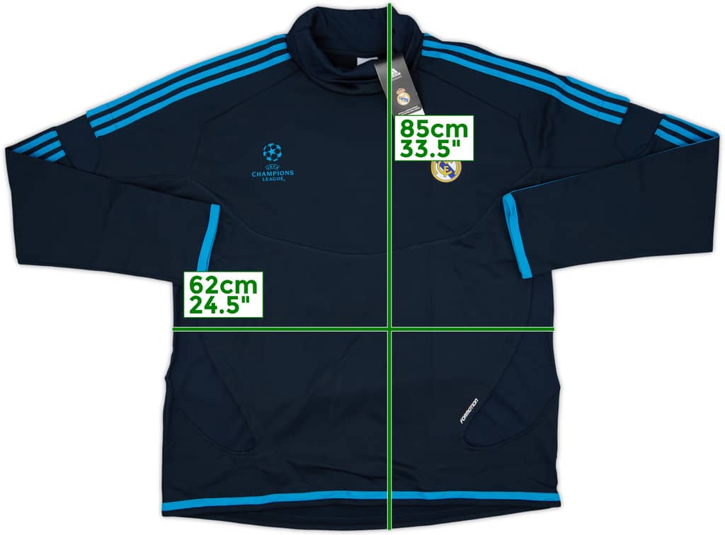 Top de entrenamiento adidas CL del Real Madrid 2011-12 (4XL)