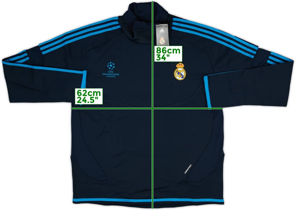 2011-12 Real Madrid adidas CL Sweat Top (XXL)
