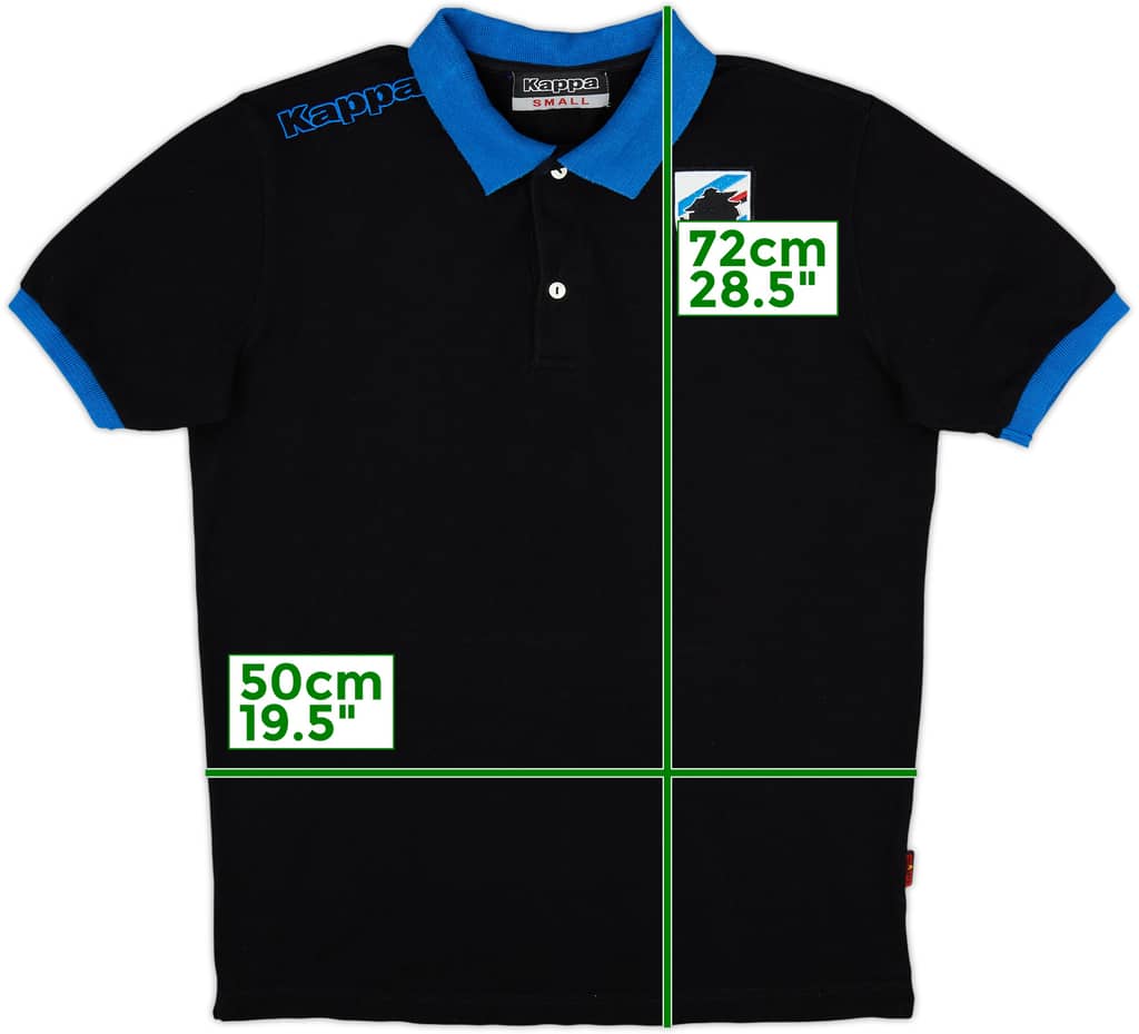 2012-13 Sampdoria Kappa Polo Shirt - 8/10 - (S)