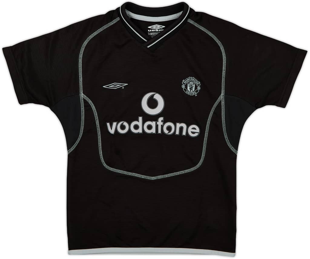 2000-02 Manchester United GK Shirt - 8/10 - (7-8 Years)