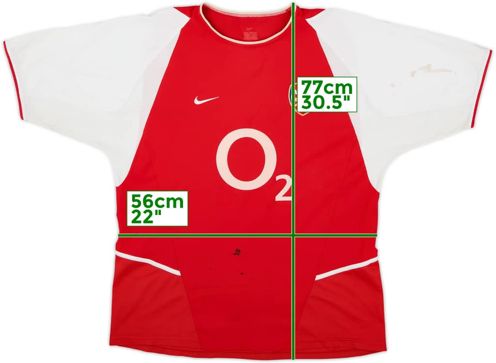 2002-04 Arsenal Home Shirt - 4/10 - (XL)