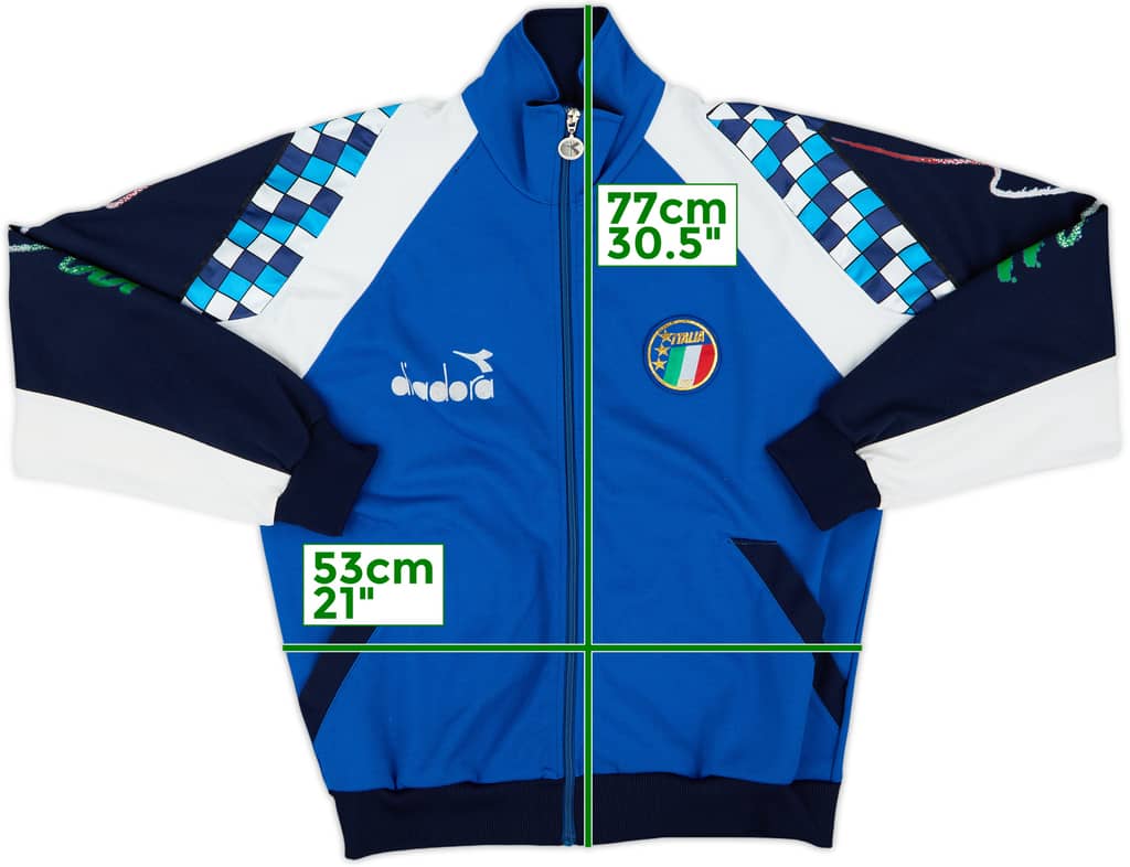 1990 Italy Diadora Track Jacket - 8/10 - (L)