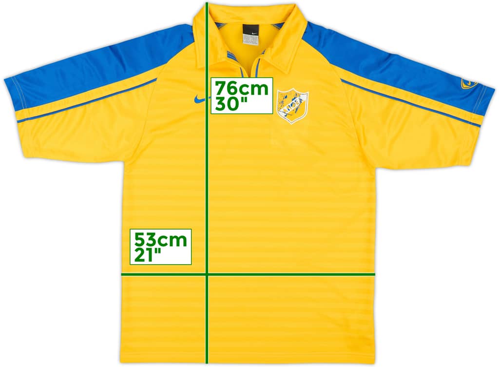 2001-02 APOEL Nicosia Home Shirt - 4/10 - (M)