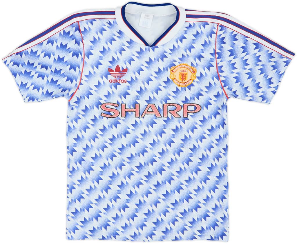 1990-92 Manchester United Away Shirt - 5/10 - (S)