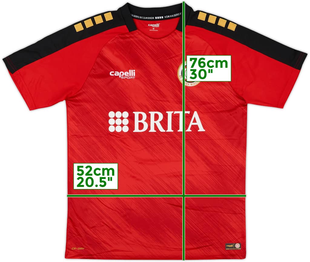 2023-24 Wehen Wiesbaden Home Shirt - 10/10 - (M)