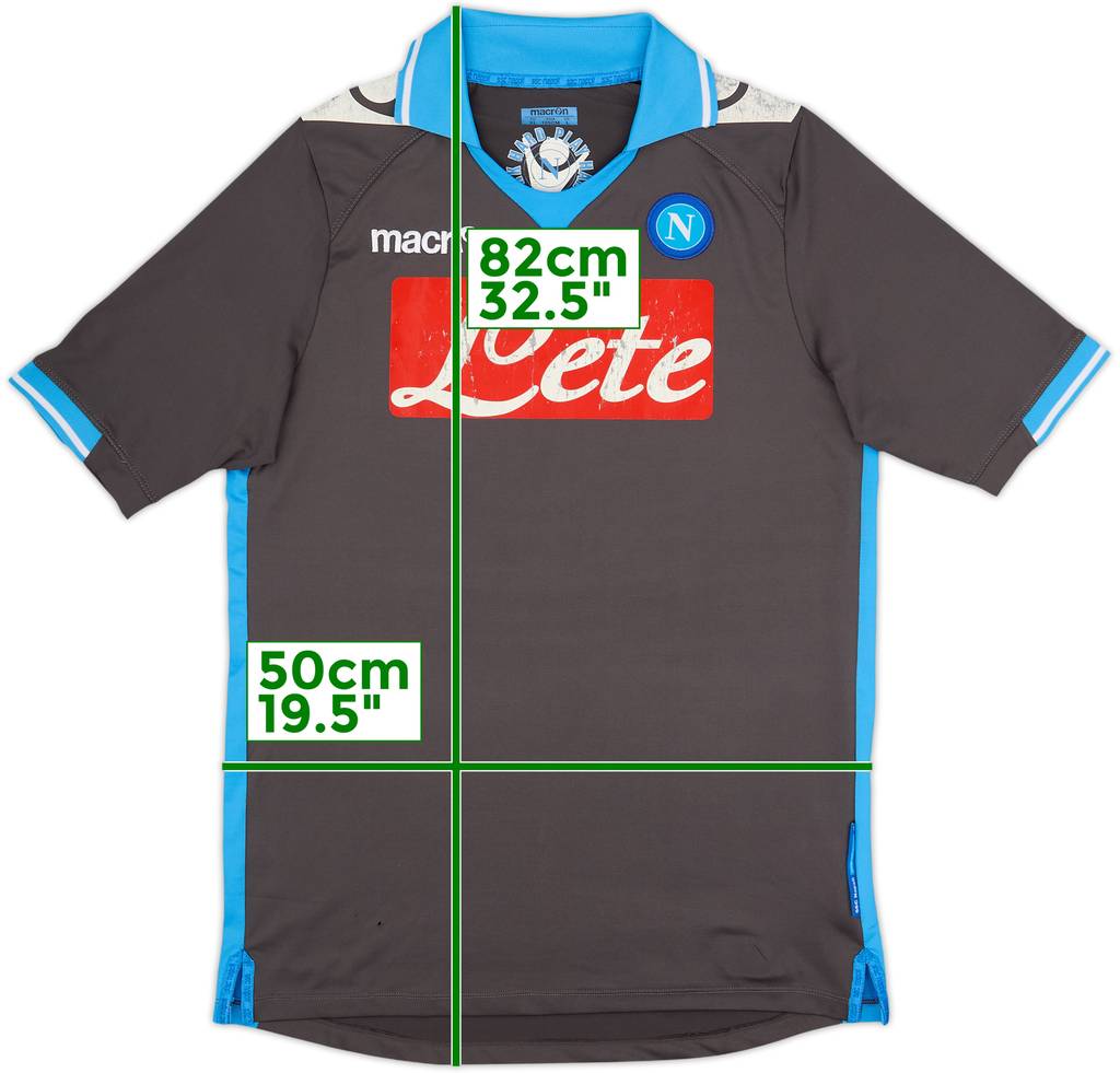2011-12 Napoli Away Shirt - 5/10 - (XL)