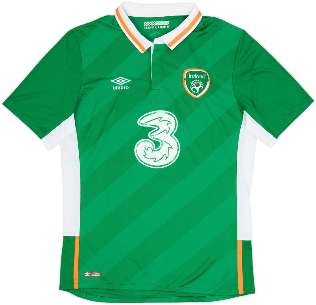 2016-17 Ireland Home Shirt - 5/10 - (L)