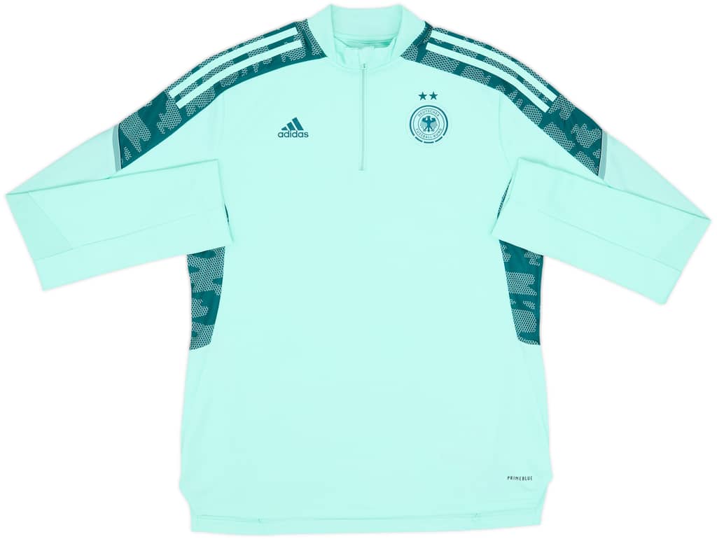 2020-21 Germany adidas 1/4 Zip Training Top - 8/10 - (L)