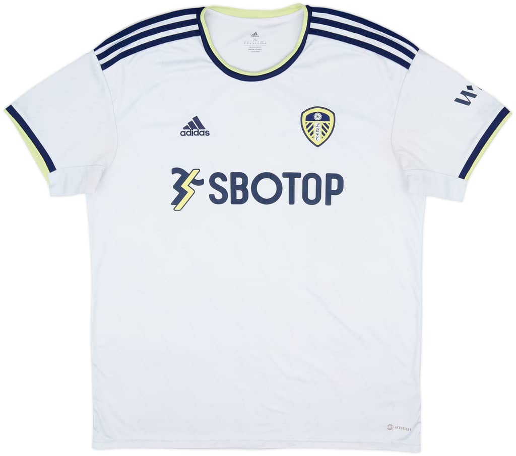 2022-23 Leeds United Home Shirt - 5/10 - (XL)
