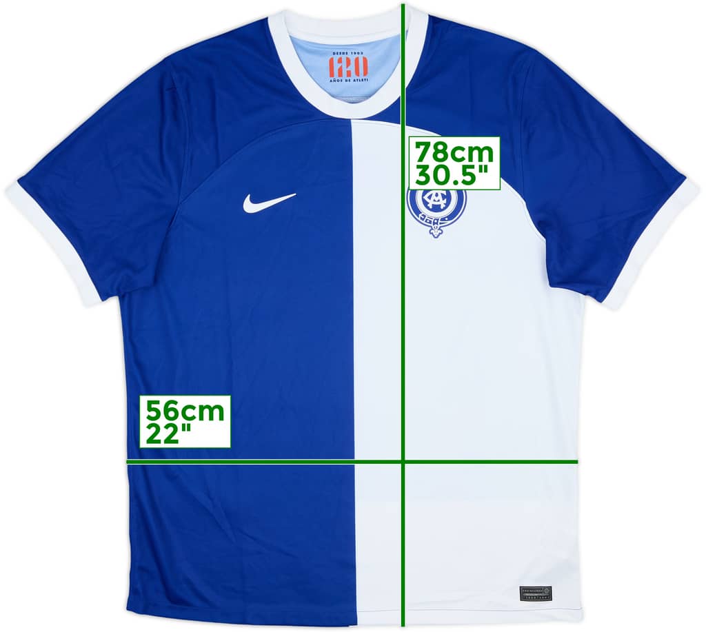 2023-24 Atletico Madrid Away Shirt - 10/10 - (XL)