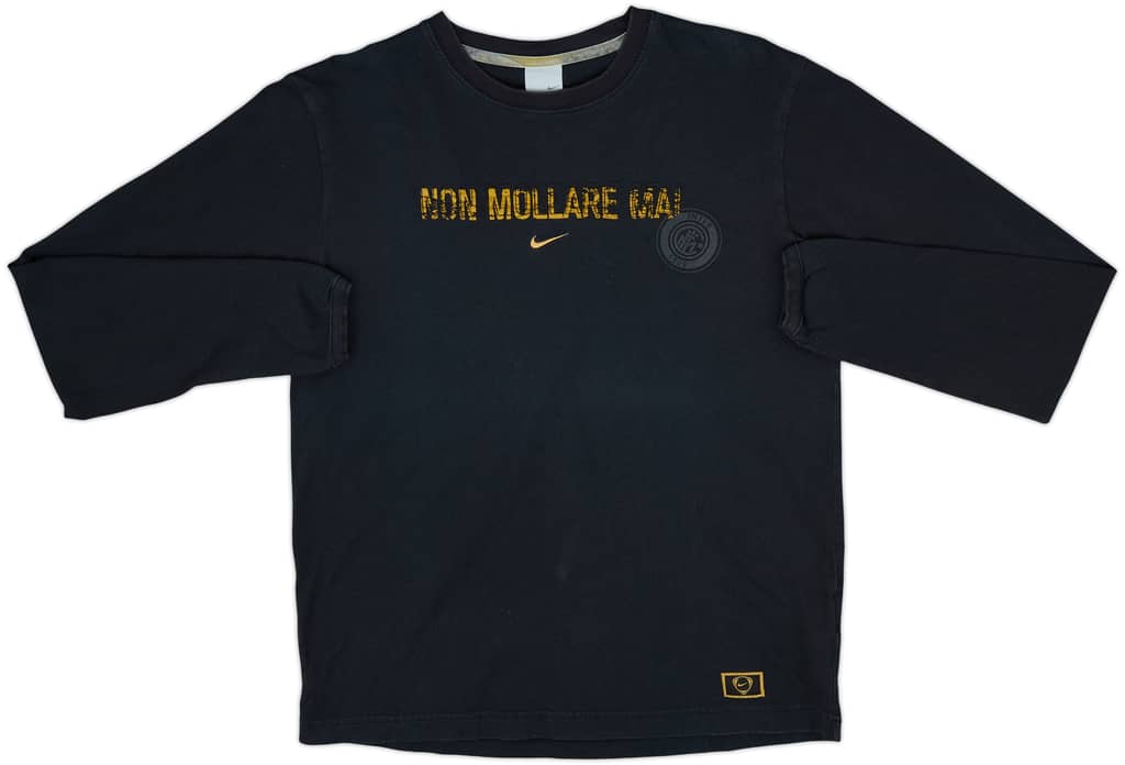 2005-06 Inter Milan Nike Cotton Tee - 8/10 - (M)
