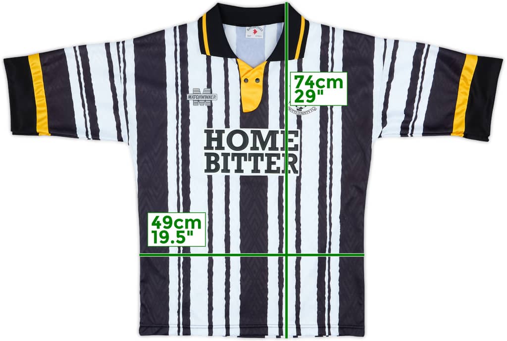 1993-94 Notts County Home Shirt - 10/10 - (M)