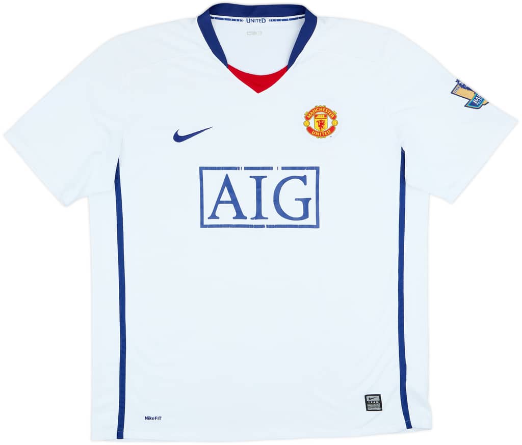 2008-10 Manchester United Away Shirt - 5/10 - (XL)