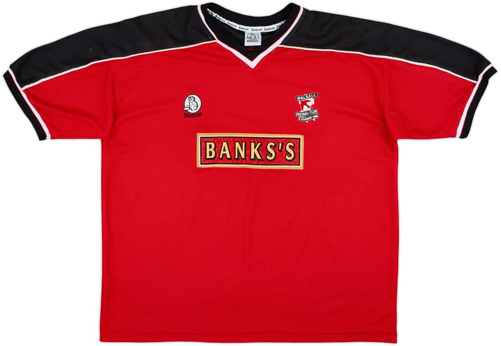 1999-00 Walsall Home Shirt - 8/10 - (XL)
